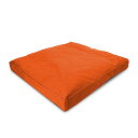 ヨガ フィットネス Bean Products Zabuton Meditation Cushion, Small, Tangerine - 10oz Cott...