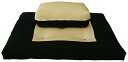 ヨガ フィットネス D&D Futon Furniture Zabuton Zafu Set, Yoga, Meditation Seat Cushions, ...