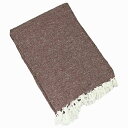 ヨガ フィットネス YogaAccessories Solid Color Mexican Yoga Blanket - Brownヨガ フィットネス