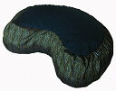 襬 եåȥͥ Boon Decor Meditation Cushion Crescent Zafu - Global Weave Teal襬 եåȥͥ