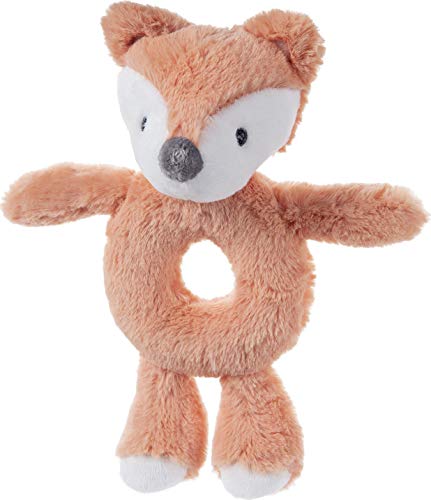 ガンド GUND ぬいぐるみ リアル お世話 Spin Master Baby GUND Baby Toothpick Emory Fox Rattle Plush Stuffed Animal, Orange, 7.5