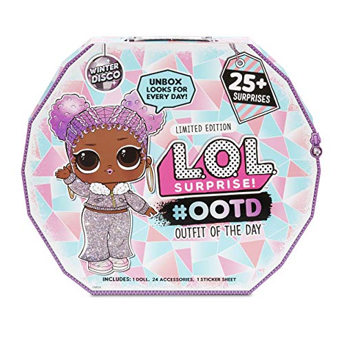 GI[GTvCY l` h[ LOL Surprise OOTD Dolls Outfit Of The Day Winter Disco 25+ Surprises Gift Set For Girl Kids Fashion and Fun Outfit Shoes And Accessories | Great Christmas LOL Advent Calendar For KGI[GTvCY l` h[