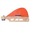 サーフィン フィン マリンスポーツ MODEX Fin Box Tiny Center Fin - Orange, 1.75