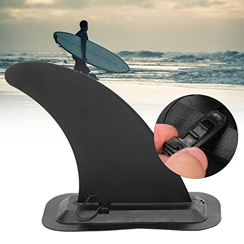 ե ե ޥ󥹥ݡ Tbest Strapon Fin,Center Fin PVC Detachable Stand Up Surfboard Fins for Paddle Board Long Board Black Fin Replacement Jimmy styksե ե ޥ󥹥ݡ