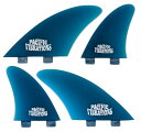 サーフィン フィン マリンスポーツ PACIFIC VIBRATIONS FCS Base Controllers Surfboard 4 Quad fins ...