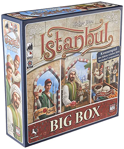 ボードゲーム 英語 アメリカ 海外ゲーム Alderac Entertainment Group (AEG) Istanbul Big Box - Board Game, Collect Gems, Be a Master Merchant, 2 to 5 Players, 40 to 60 Minute Play Time, for Ages 10 and Up, Alderac Enボードゲーム 英語 アメリカ 海外ゲーム