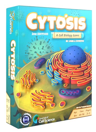 ボードゲーム 英語 アメリカ 海外ゲーム Cytosis: A Cell Biology Board Game A Science Accurate Strategy Board Game About Building Proteins, Carbohydrates, Enzymes, Organelles, Membranes Fun Science Games for Aボードゲーム 英語 アメリカ 海外ゲーム