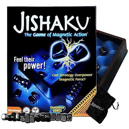 磁気アクションゲーム JISHAKU 2人対戦ボードゲーム マグネット 対象:14歳以上 侍石 Youtubeでも人気