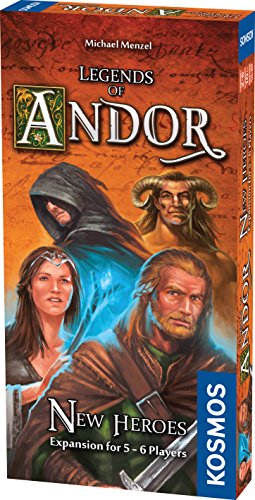 ボードゲーム 英語 アメリカ 海外ゲーム Thames & Kosmos Legends of Andor New Heroes 5 and 6 Player Expansion Cooperative, Family, Strategy Board Game by Kosmos | Expand The Award Winning Game Legends of Andor, Multボードゲーム 英語 アメリカ 海外ゲーム