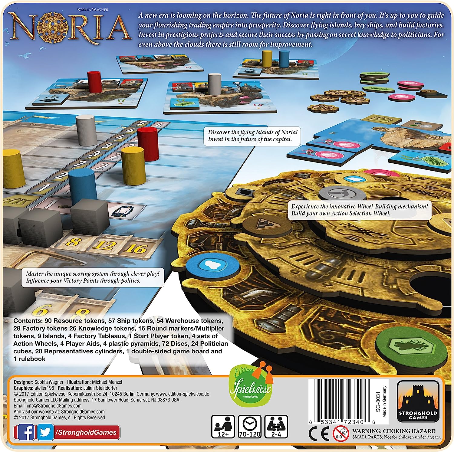 ポイント10倍 ボードゲーム 英語 アメリカ 海外ゲーム 送料無料 Stronghold Games Noria Board Game Board Gamesボードゲーム 英語 アメリカ 海外ゲーム 偉大な Www Robsinhoenvelopamentos Com Br