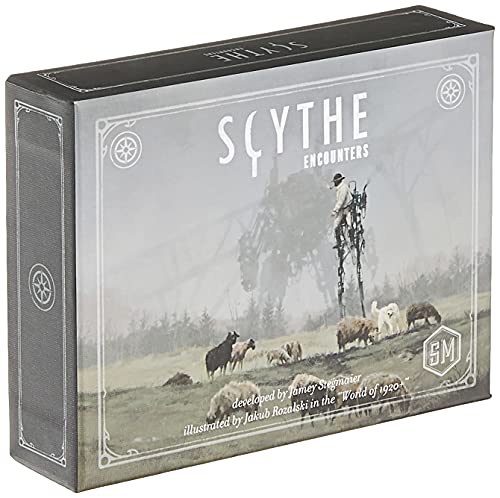 ボードゲーム 英語 アメリカ 海外ゲーム Stonemaier Games: Scythe Encounters Expansion Add to Scythe (Base Game) 32 New Encounter Cards Ages 14 , 1-5 Players, 115 Minsボードゲーム 英語 アメリカ 海外ゲーム