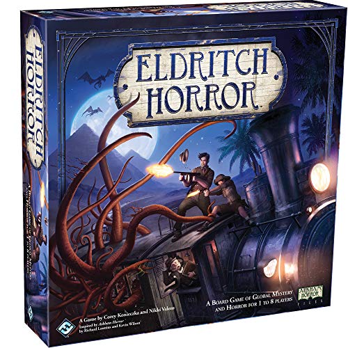 ܡɥ Ѹ ꥫ  Eldritch Horror Board Game (Base Game) | Mystery, Strategy, Cooperative Board Game for Adults and Family | Ages 14+ | 1-8 Players | Avg. Playtime 2-4 Hours | Made by Fantasy ܡɥ Ѹ ꥫ 