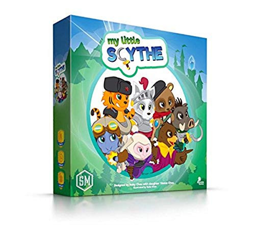ボードゲーム 英語 アメリカ 海外ゲーム Stonemaier Games: My Little Scythe A Competitive Family Game Embark on Adventure with Your Animal Friends 1-6 Players, 60 Mins, Ages 8 ボードゲーム 英語 アメリカ 海外ゲーム