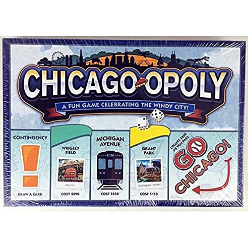 ボードゲーム 英語 アメリカ 海外ゲーム Late for the Sky Chicago-Opoly, Smallボードゲーム 英語 アメリカ 海外ゲーム