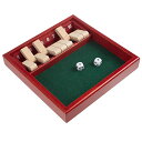 ボードゲーム 英語 アメリカ 海外ゲーム Shut The Box Game Wooden Set ? Easy to Learn Math and Strat...