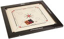 ボードゲーム 英語 アメリカ 海外ゲーム Surco Vintage Carrom Board with Coins and Striker, 8mmボードゲーム 英語 アメリカ 海外ゲーム