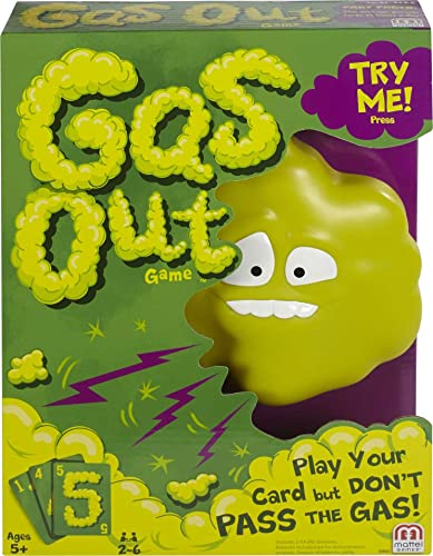 ボードゲーム 英語 アメリカ 海外ゲーム Gas Out for Kids Family & Game Night Hilarious Electronic Fart Sounds From a Plastic Gas Cloudボードゲーム 英語 アメリカ 海外ゲーム