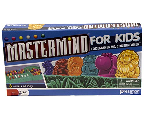 ボードゲーム 英語 アメリカ 海外ゲーム Pressman Mastermind for Kids - Codebreaking Game With Three Levels of Play Multicolor, 5 ボードゲーム 英語 アメリカ 海外ゲーム