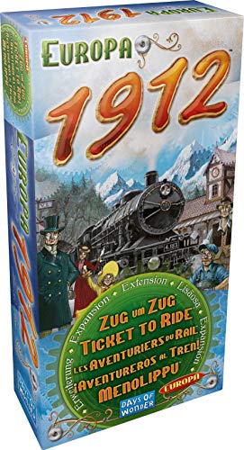 angelica㤨֥ܡɥ Ѹ ꥫ  Ticket to Ride Europa 1912 Board Game EXPANSION - Expand Your Railway Empire Across Europe! Fun Family Game for Kids & Adults, Ages 8+, 2-5 Players, 30-60 Minute Playtime, Maܡɥ Ѹ ꥫ פβǤʤ12,570ߤˤʤޤ