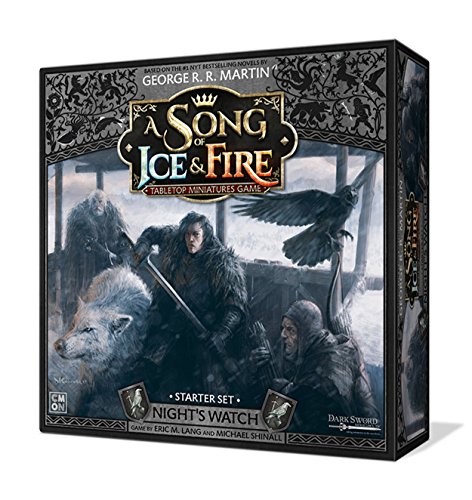 ボードゲーム 英語 アメリカ 海外ゲーム A Song of Ice & Fire Tabletop Miniatures Game Night's Watch Starter Set - Defend The Realm with Honor and Duty! Strategy Game for Adults, Ages 14+, 2+ Players, 45-60 Minute Pボードゲーム 英語 アメリカ 海外ゲーム