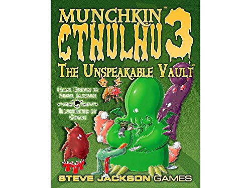 ボードゲーム 英語 アメリカ 海外ゲーム Munchkin Cthulhu 3 Unspeakable Vault (Rev.)ボードゲーム 英語 アメリカ 海外ゲーム