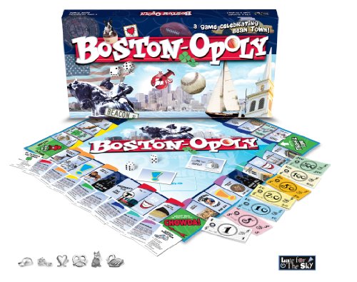 ボードゲーム 英語 アメリカ 海外ゲーム Late For The Sky Boston-opolyボードゲーム 英語 アメリカ 海外ゲーム