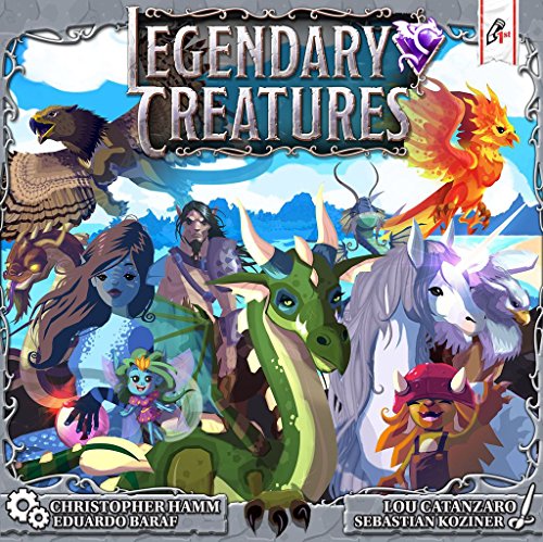 ボードゲーム 英語 アメリカ 海外ゲーム Pencil First Games Legendary Creatures Board Game ? A Hand Management Game of Befriending Wondrous Creatures by Pencil First Games for 2-4 Playersボードゲーム 英語 アメリカ 海外ゲーム
