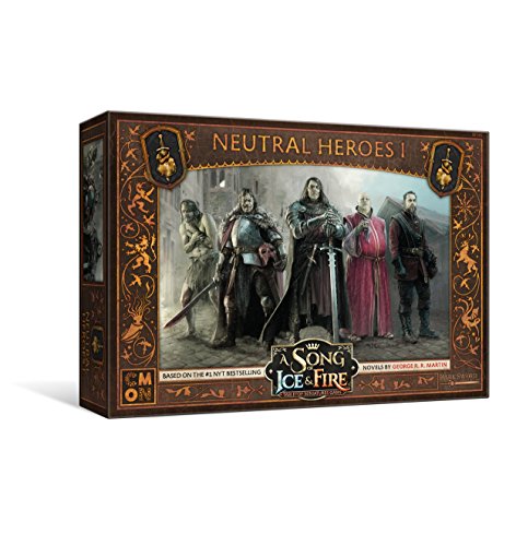 ボードゲーム 英語 アメリカ 海外ゲーム CMON A Song of Ice and Fire Tabletop Miniatures Neutral Heroes I Box Set - Versatile Characters for Your Battles, Strategy Game for Adults, Ages 14+, 2+ Players, 45-60 Minuteボードゲーム 英語 アメリカ 海外ゲーム