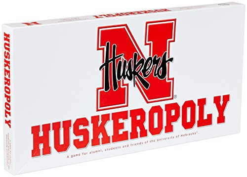 ボードゲーム 英語 アメリカ 海外ゲーム Late for the Sky Huskeropoly ? University of Nebraska Property Trading Board Game, Family College Edition for 2-6 Players, Ages 8+, Tailgate and Game Night Gift for Fans anボードゲーム 英語 アメリカ 海外ゲーム