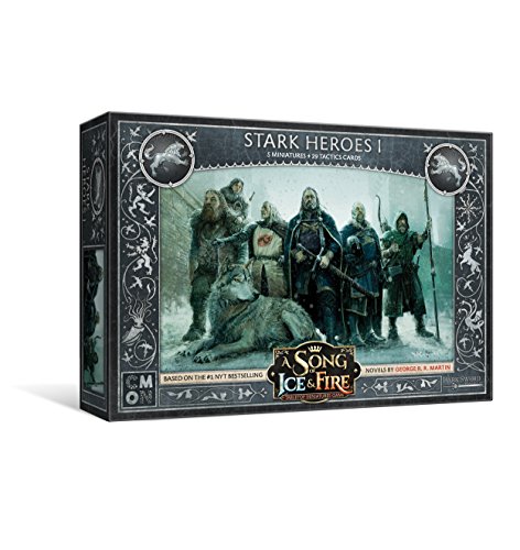 ボードゲーム 英語 アメリカ 海外ゲーム CMON A Song of Ice and Fire Tabletop Miniatures Game Stark Heroes I Set - Legendary Characters of House Stark! Strategy Game for Adults, Ages 14+, 2+ Players, 45-60 Minute Plボードゲーム 英語 アメリカ 海外ゲーム