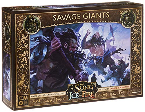 ボードゲーム 英語 アメリカ 海外ゲーム CMON A Song of Ice and Fire Tabletop Miniatures Savage Giants Unit Box - Towering Behemoths of Raw Power! Strategy Game for Adults, Ages 14+, 2+ Players, 45-60 Minute Playtimボードゲーム 英語 アメリカ 海外ゲーム