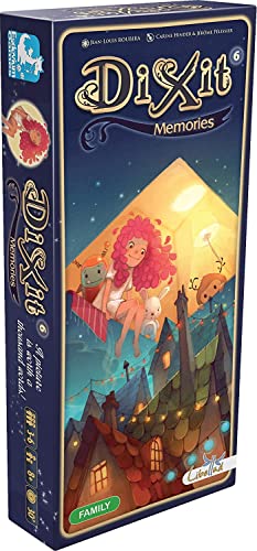 ボードゲーム 英語 アメリカ 海外ゲーム Dixit Memories Board Game EXPANSION - Explore a Fantastical World with 84 Original Art Cards Creative Storytelling Game for Kids Adults, Ages 8 , 3-6 Players, 30 Min Playtボードゲーム 英語 アメリカ 海外ゲーム