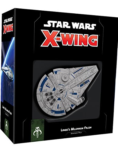 ボードゲーム 英語 アメリカ 海外ゲーム Star Wars X-Wing 2nd Edition Miniatures Game Lando's Millennium Falcon EXPANSION - Strategy Game for Kids & Adults, Ages 14+, 2 Players, 30-45 Minute Playtime, Made by Atomicボードゲーム 英語 アメリカ 海外ゲーム