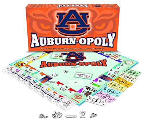 ボードゲーム 英語 アメリカ 海外ゲーム Late for The Sky NCAA Auburn-Opoly Board Game ? College Campus Edition, Family Strategy Party Game for 2-6 Players, Ages 8+, Alumni Gift with Tokens & Local Landmarksボードゲーム 英語 アメリカ 海外ゲーム