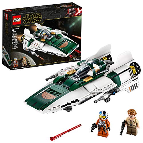 S X^[EH[Y LEGO Star Wars: The Rise of Skywalker Resistance A Wing Starfighter 75248 Advanced Collectible Starship Model Building Kit (269 Pieces)S X^[EH[Y