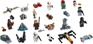 レゴ スターウォーズ 【送料無料】LEGO Star Wars Advent Calendar 75245 Holiday Gift Set Building Kit with Star Wars Minifigure Characters (280 Pieces)レゴ スターウォーズ