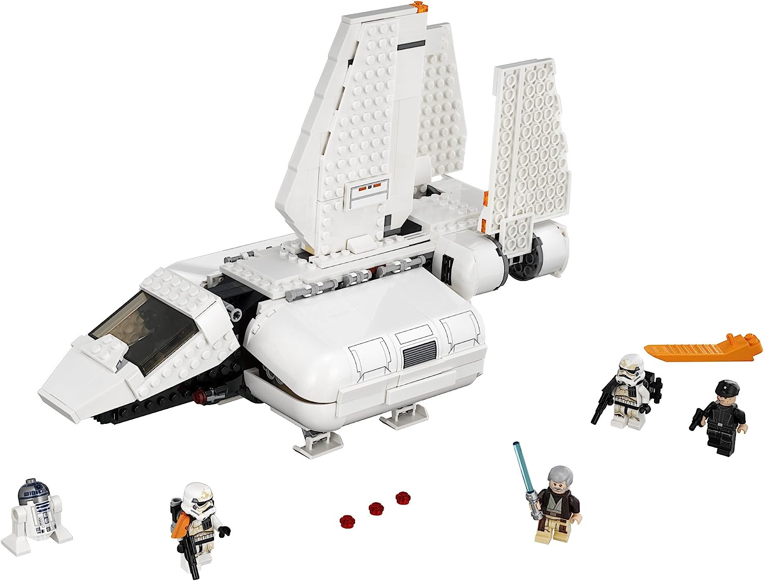 レゴ スターウォーズ LEGO Star Wars Imperial Landing Craft 75221 Building Kit, Obi-Wan Kenobi, Imperial Shuttle Pilot, Sandtrooper (636 Pieces)レゴ スターウォーズ
