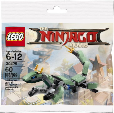 レゴ ニンジャゴー 【送料無料】LEGO The Ninjago Movie 30428 Green Ninja Mech Dragon 60pcs Polybag MINI setレゴ ニンジャゴー