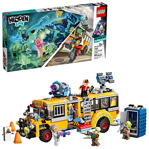 レゴ LEGO Hidden Side Paranormal Intercept Bus 3000 70423 Augmented Reality (AR) Building Kit with Toy Bus, Toy App Allows for Endless Creative Play with Ghost Toys and Vehicle (689 Pieces)レゴ