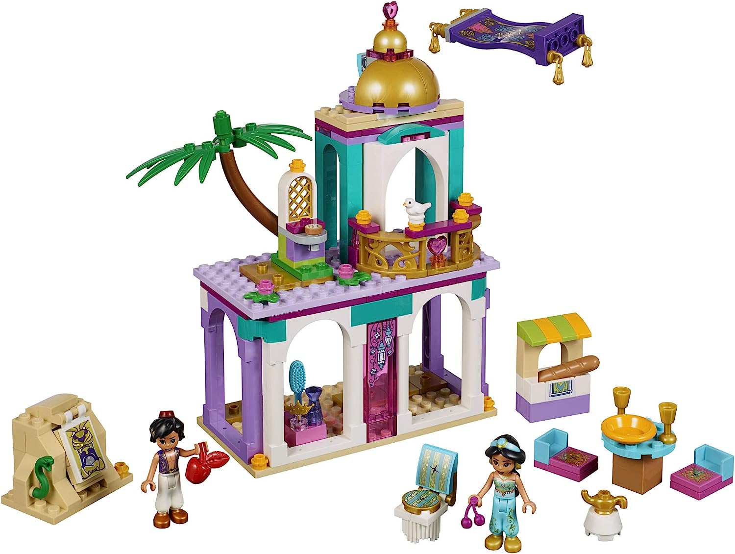 レゴ 【送料無料】LEGO Disney Aladdin and Jasmine’s Palace Adventures 41161 Building Kit (193 Pieces) (Discontinued by Manufacturer)レゴ