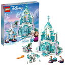 レゴ LEGO Disney Frozen Elsa 039 s Magical Ice Palace 43172 Toy Castle Building Kit with Mini Dolls, Castle Playset with Popular Frozen Characters Including Elsa, Olaf, Anna and More (701 Pieces)レゴ