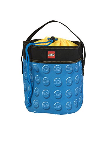 S LEGO STORAGE CINCH BUCKET - BLUES