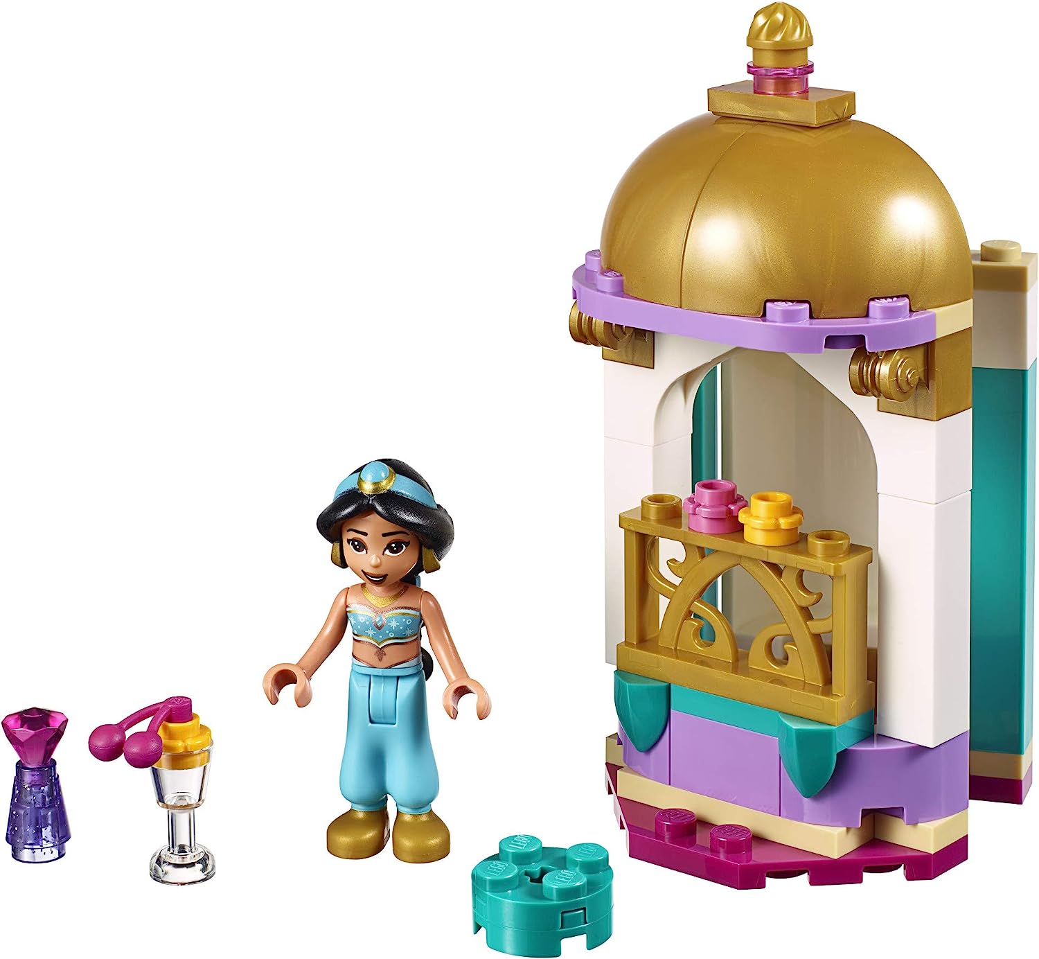 レゴ 【送料無料】LEGO Disney Jasmine’s Petite Tower 41158 Building Kit (49 Pieces) (Discontinued by Manufacturer)レゴ