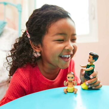 バービー バービー人形 日本未発売 【送料無料】Barbie Skipper Babysitters Inc. Dolls, 2 Pack of Sibling Dolls Includes Small Toddler Doll and Baby Doll in Diaper, for 3 to 7 Year Olds????バービー バービー人形 日本未発売