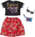 バービー バービー人形 Barbie Clothes: Teen Titans Go! Pizza Top & Skirt Doll & 2 Accessori...