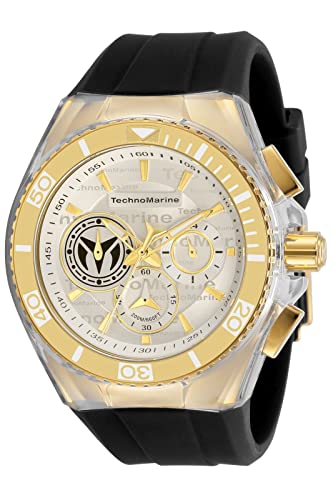 腕時計 テクノマリーン メンズ Technomarine Men's Cruise California Quartz Watch, Black, TM-118128腕時計 テクノマリーン メンズ