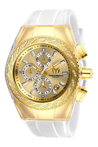 テクノマリーン 腕時計 テクノマリーン レディース TechnoMarine Unisex Adults TM117045 Cruise Glitz 45mm (Yellow Gold)腕時計 テクノマリーン レディース