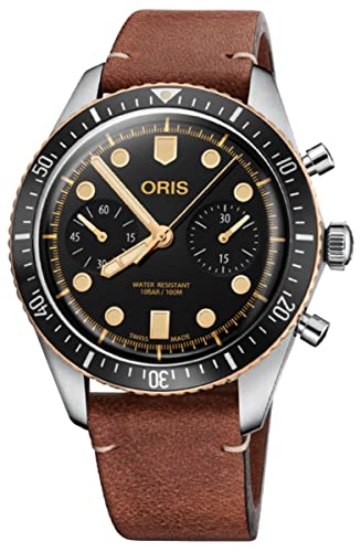 腕時計 オリス メンズ Oris Divers Sixty-Five Chronograph Automatic Black Dial Men 039 s Watch 01 771 7744 4354-07 5 21 45腕時計 オリス メンズ