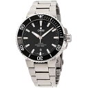 腕時計 オリス メンズ Oris Aquis Date Automatic Black Dial Men's Watch 01 733 7730 4124-07...