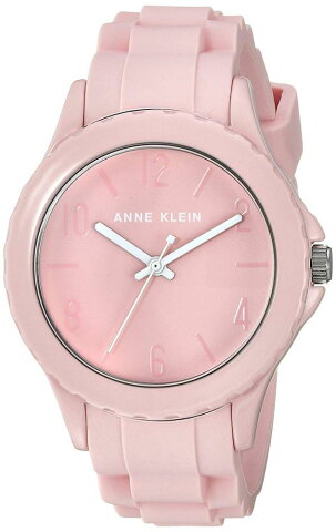アンクライン 腕時計 レディース 【送料無料】Anne Klein Women's AK/3241LPLP Light Pink Silicone Strap Watchアンクライン 腕時計 レディース